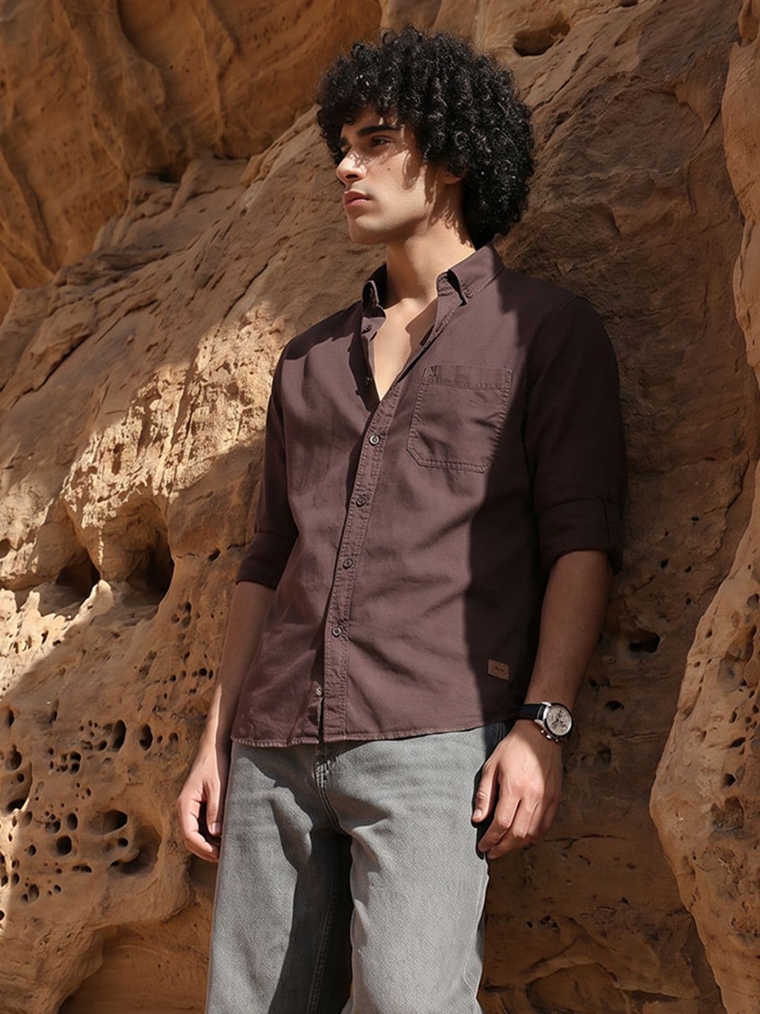 The Roadster Life Co. Pure Cotton Casual Shirt - view 1