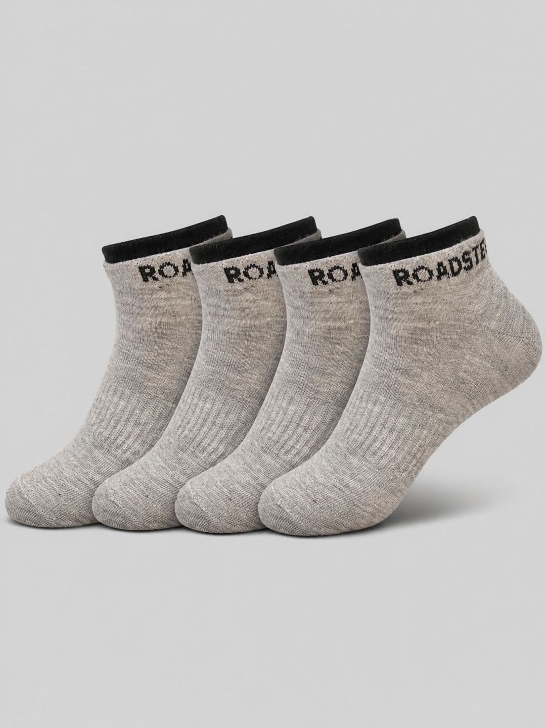 Roadster Men Pack of 4 Cotton Blend Ankle Length Socks - view 1