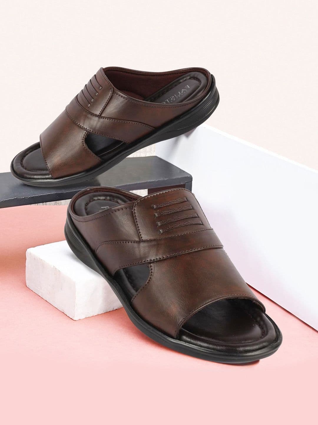 FAUSTO Men Open Toe Comfort Sandals - view 1