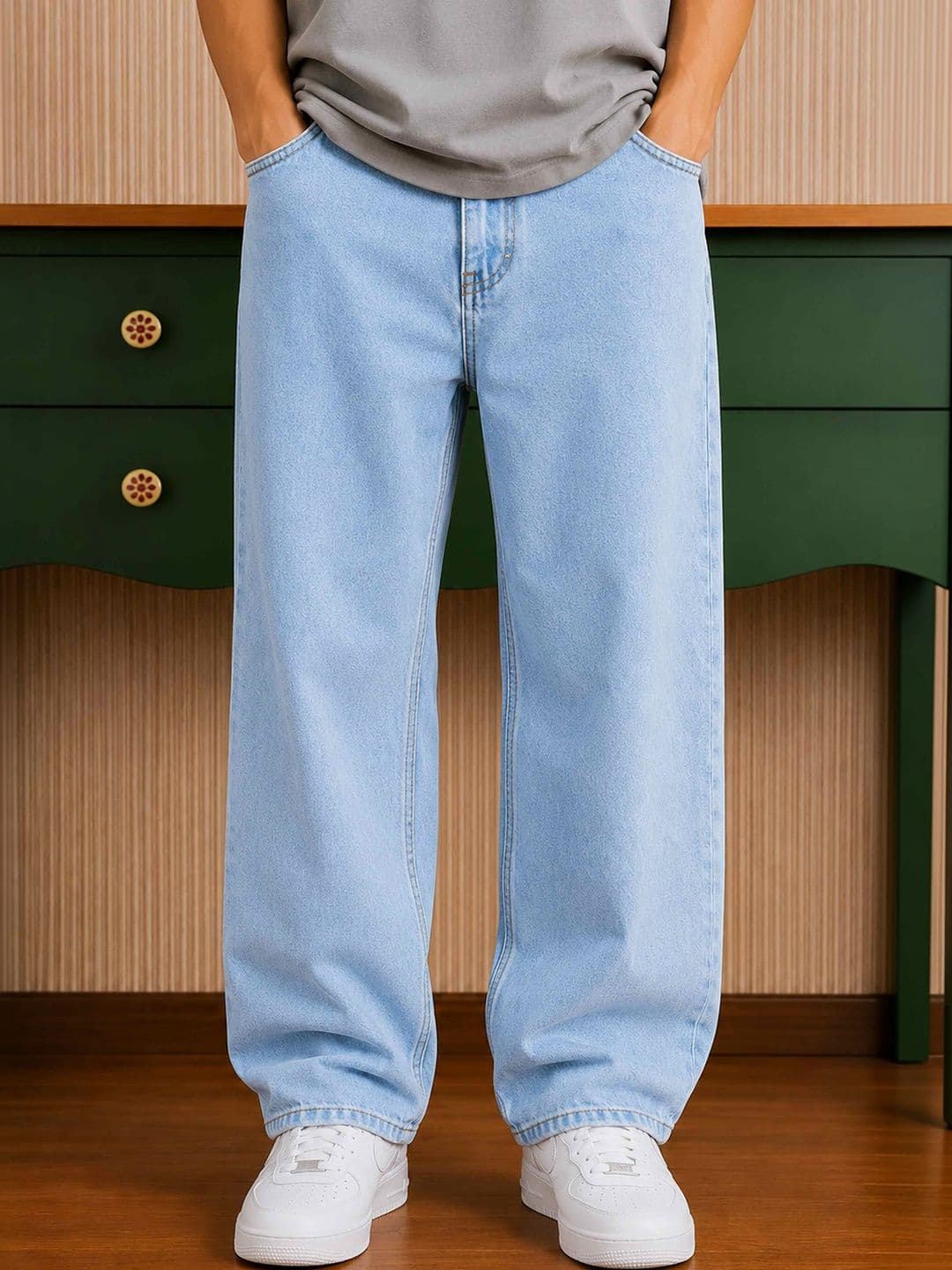 W.T.F - Witnessing True Fashion Men Comfort Regular Fit Mid-Rise Jeans - view 1