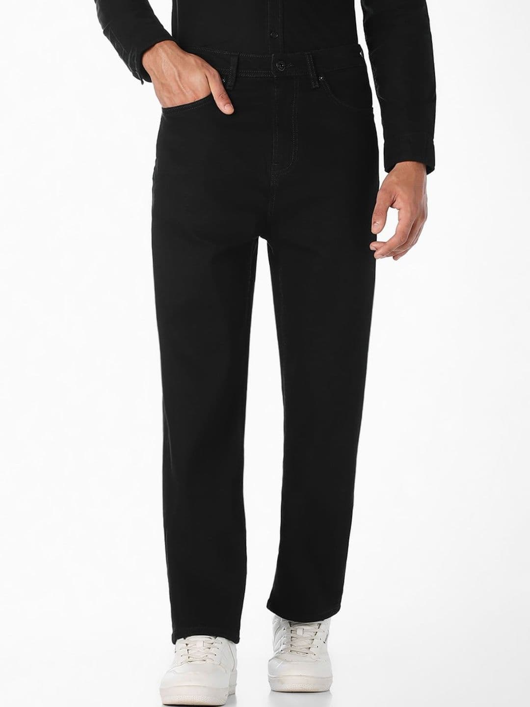 Jack & Jones Men Wide Leg Low-Rise Stretchable Jeans - view 1
