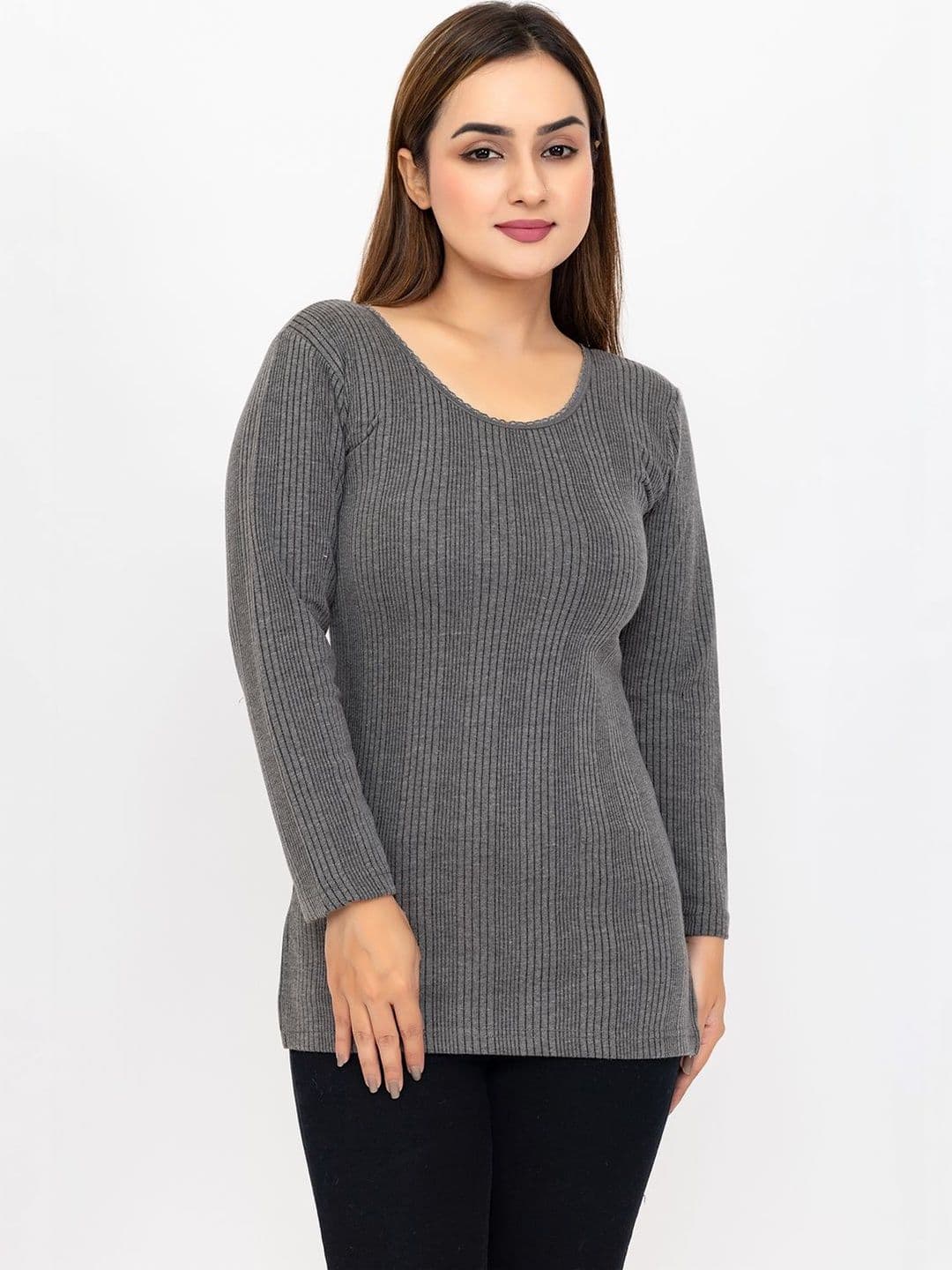 HIMYUG Cotton Round Neck Thermal Tops - view 1