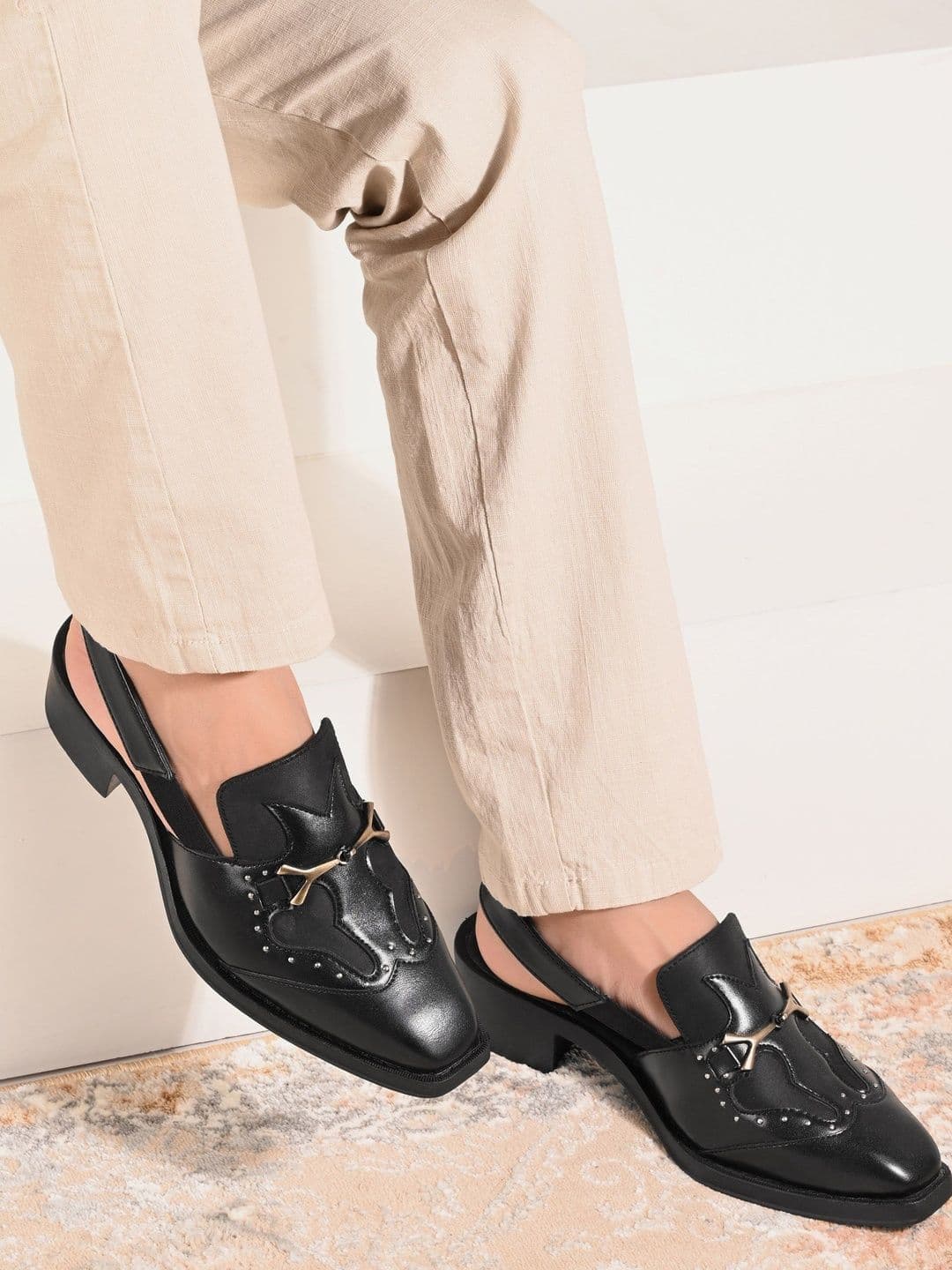 House of Pataudi Men Shoe-Style Sandals - view 1