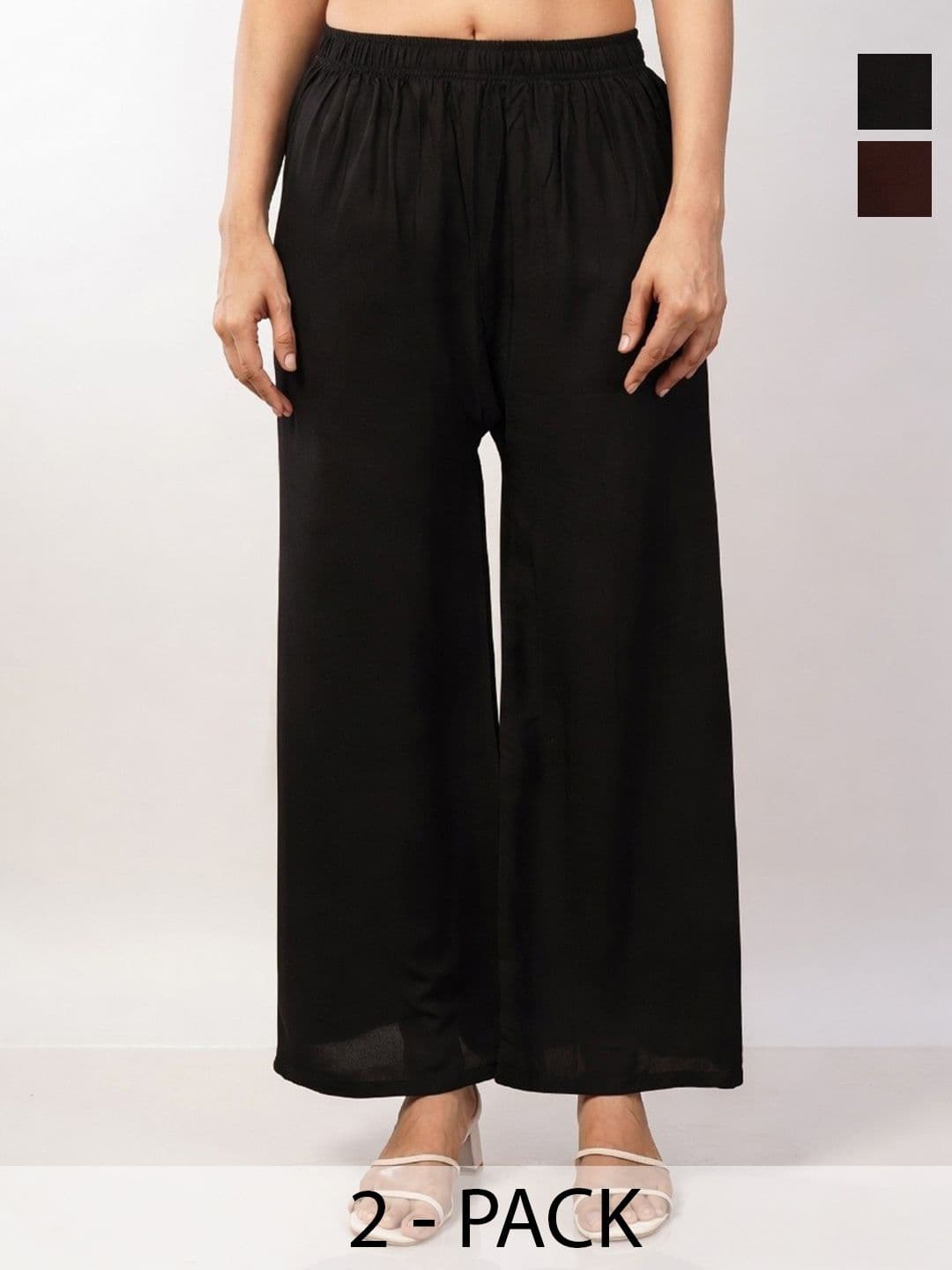 KALINI Women 2 Ethnic Palazzos - view 1