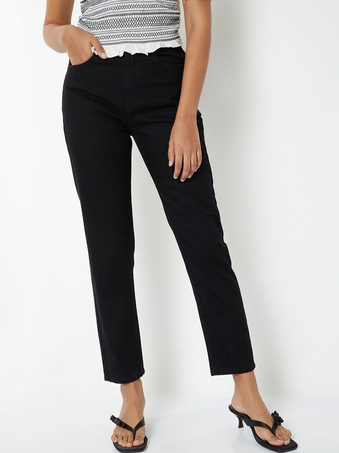 max Women Regular Fit Mid-Rise Stretchable Jeans - view 1