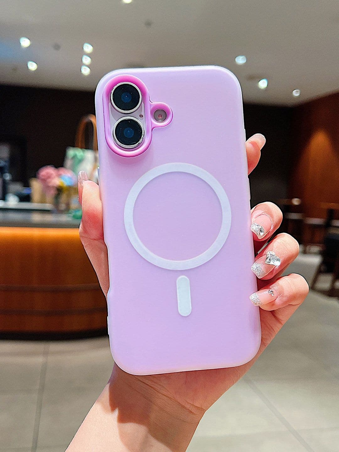 Luxury Kase Solid Printed iPhone 17 Back Case Mobile Accessories
