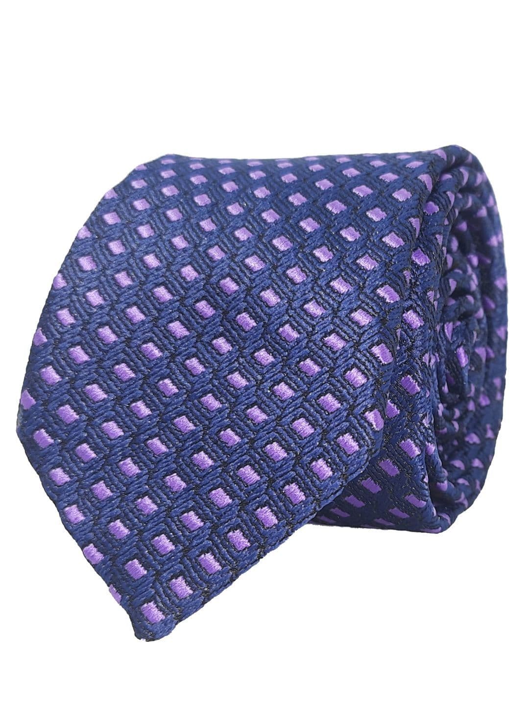 EXOTIQUE Men Woven Design Skinny Tie - view 1