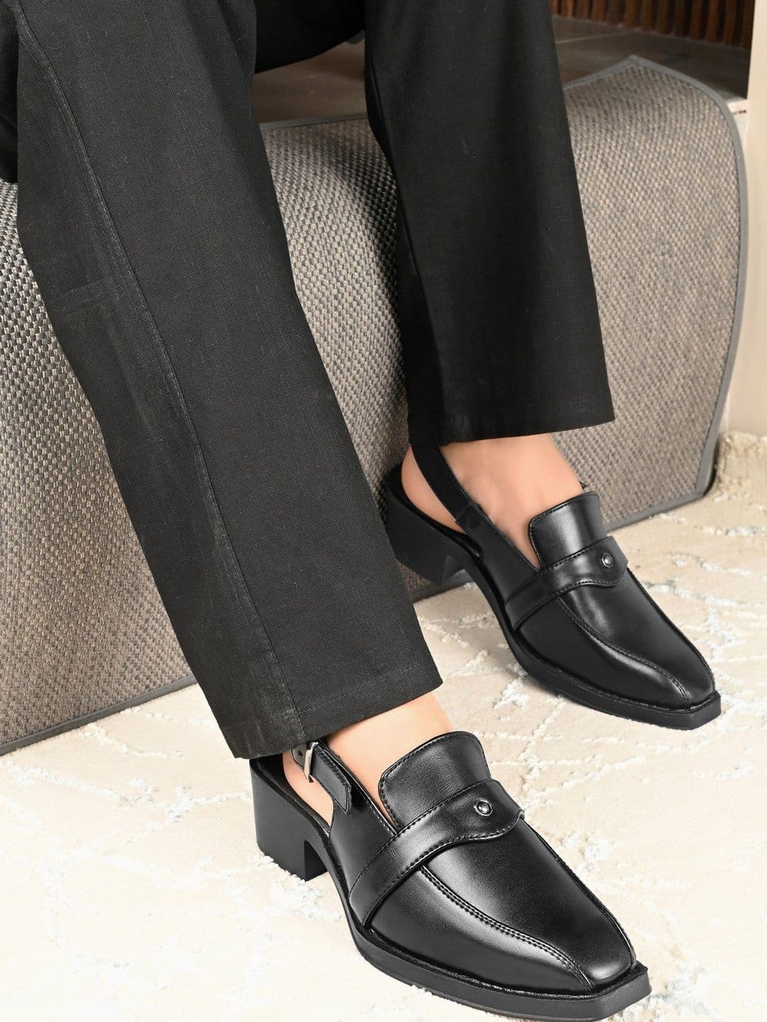 House of Pataudi Men Shoe-Style Sandals - view 1