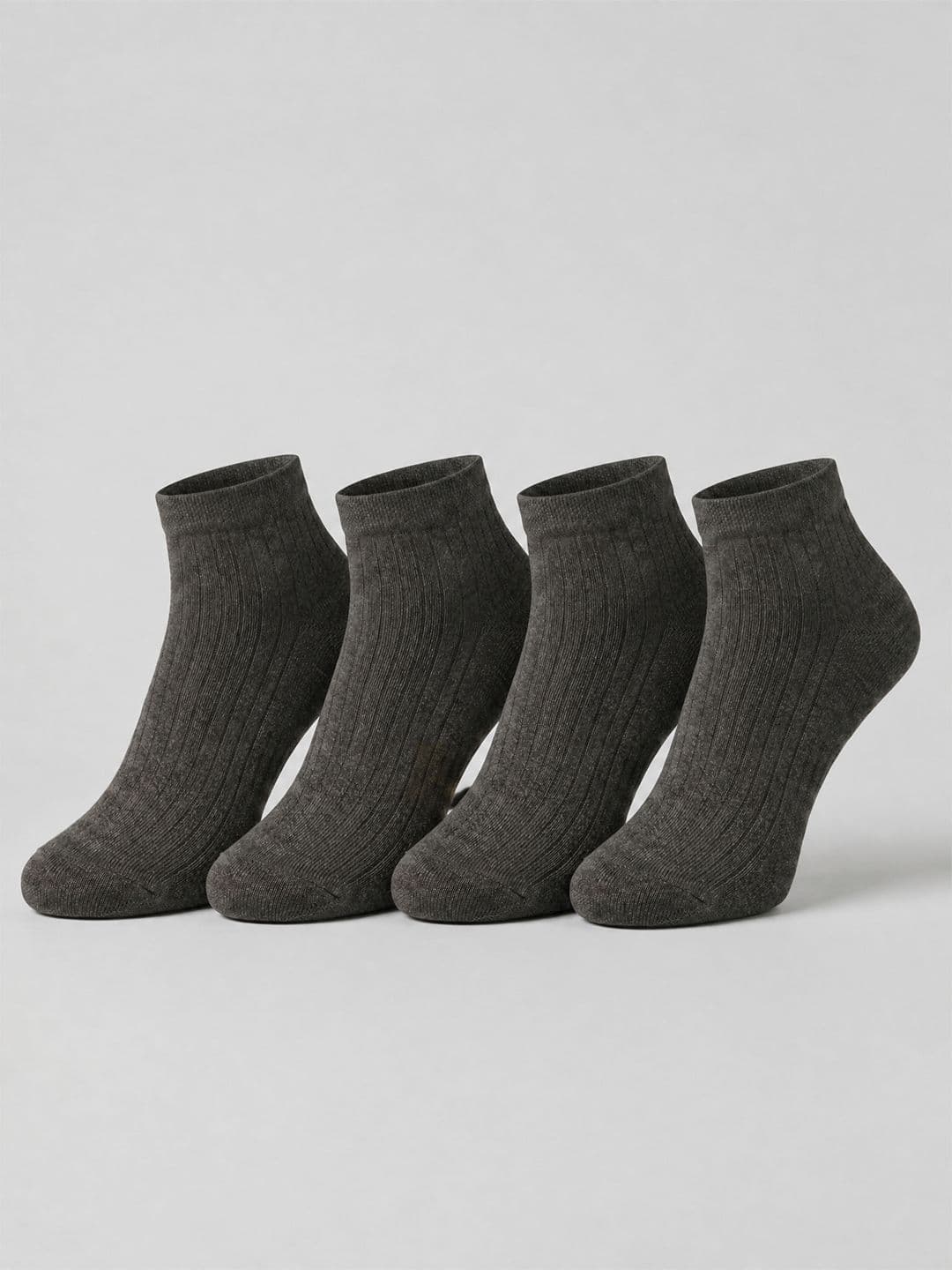 Moda Rapido Men Pack of 4 Cotton Patterned Ankle Length Socks - view 1