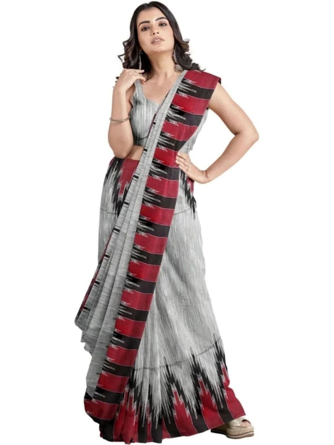 GulabiSaheba Sambalpuri Saree - view 1