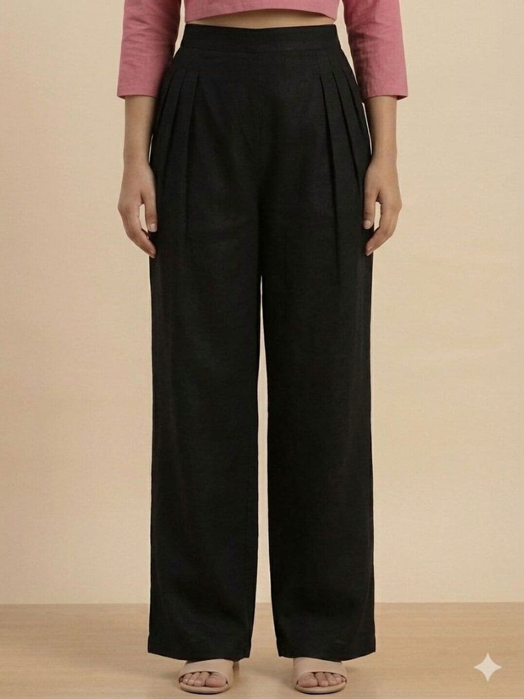 BCZ Style Women Knitted Palazzos - view 1