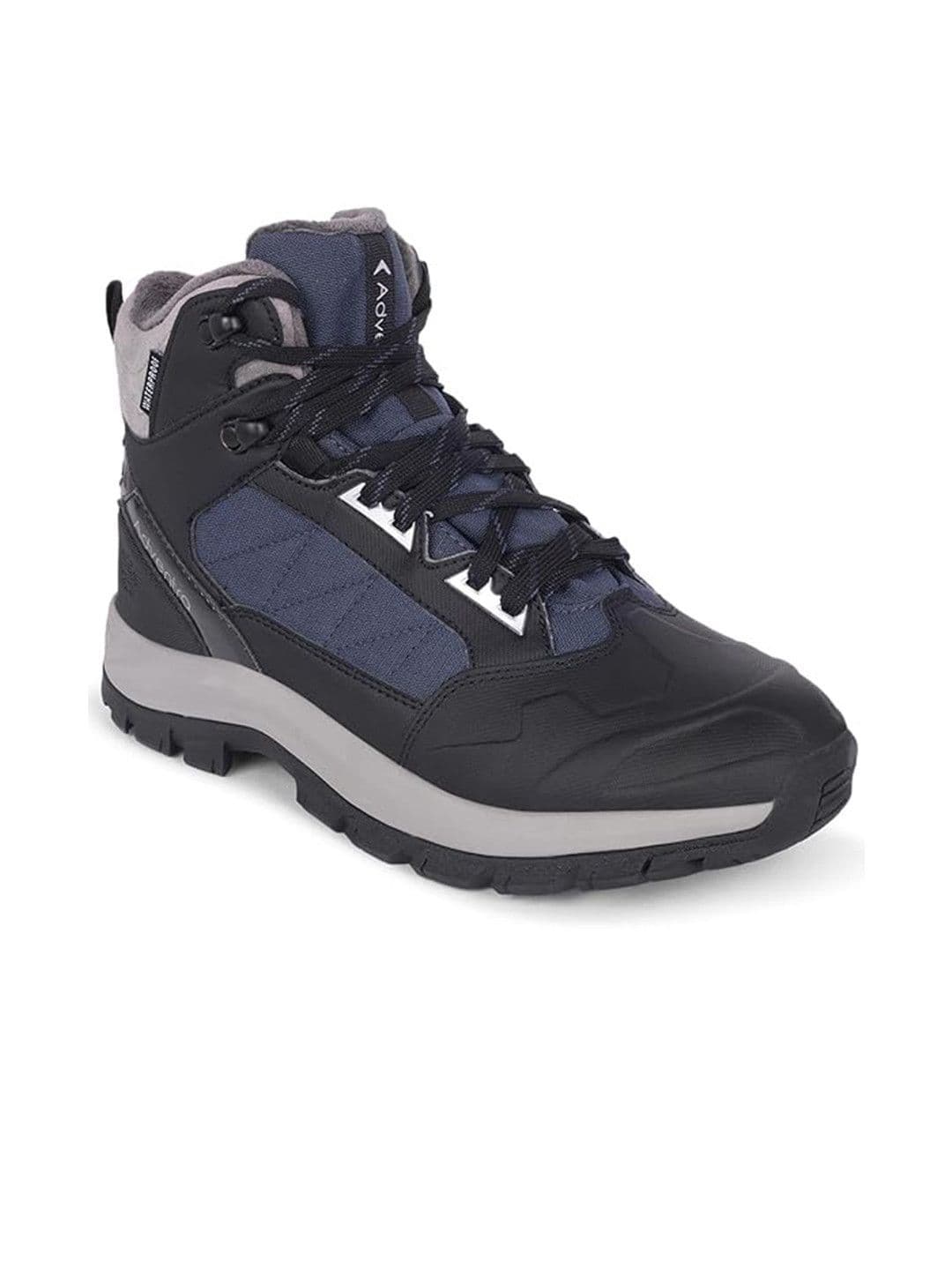 Adventra Sports Adventra Men Dark Blue Mid-Top Hiking Shoes with 3M Insulation & Superior Grip (WH1104) - view 1