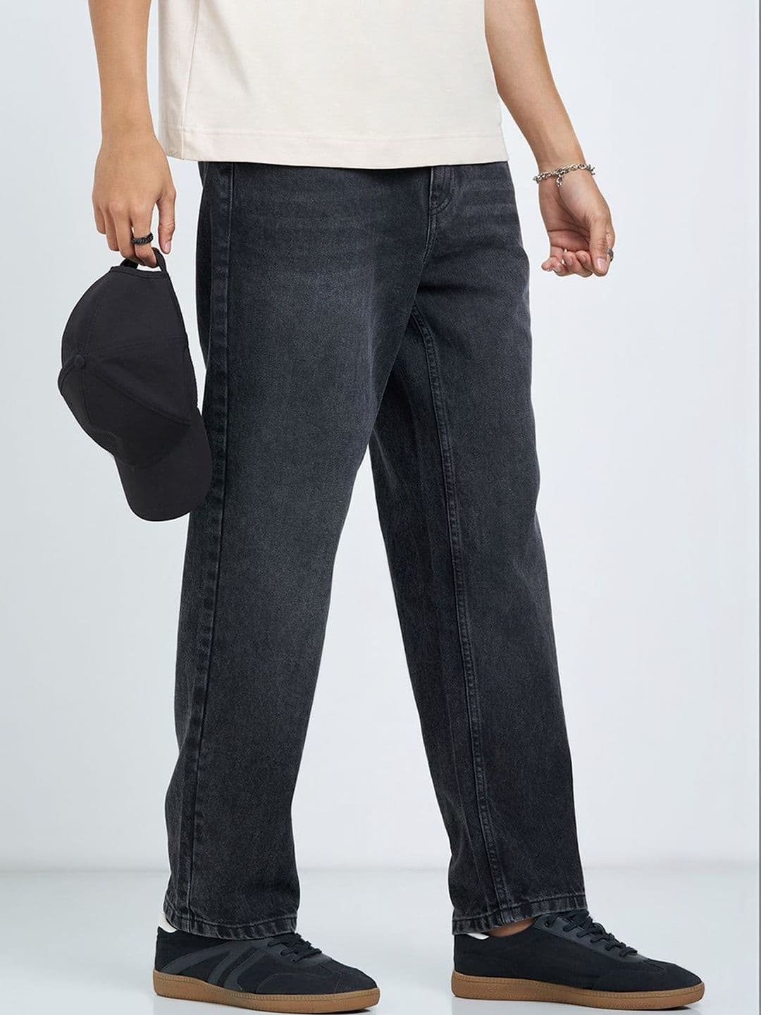 SF JEANS by Pantaloons Blue Faded Jeans - view 1
