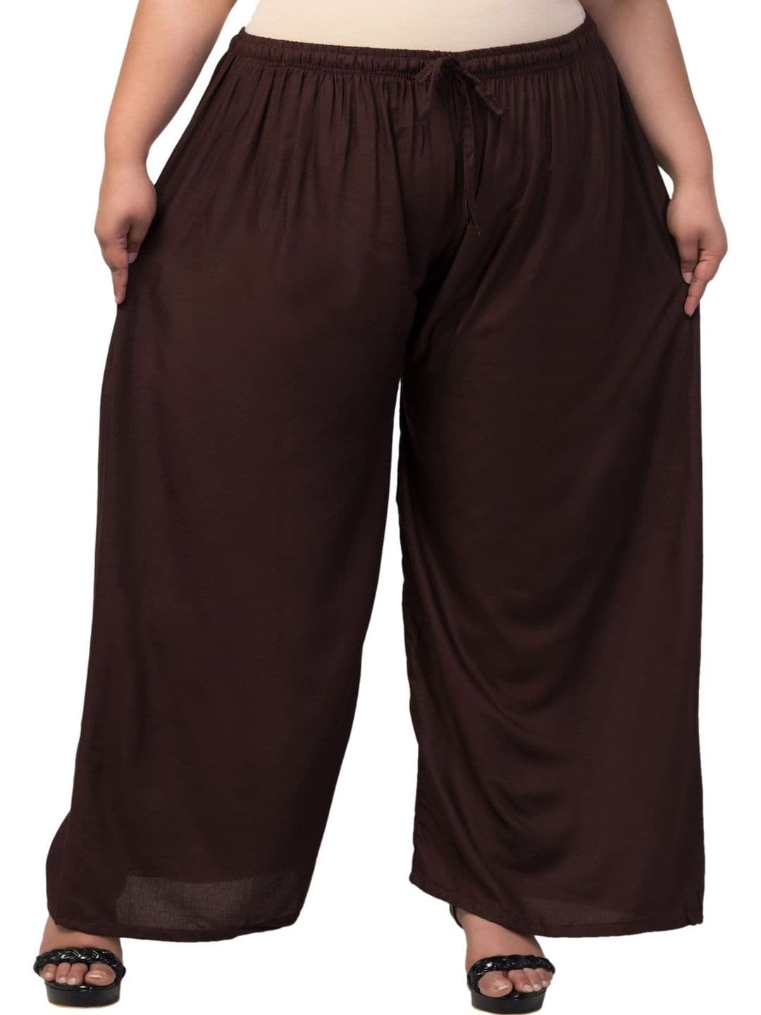 XAIM EDGE Women Knitted Ethnic Palazzos - view 1
