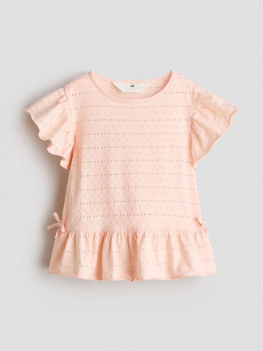 H&M Textured Jersey Top - view 1
