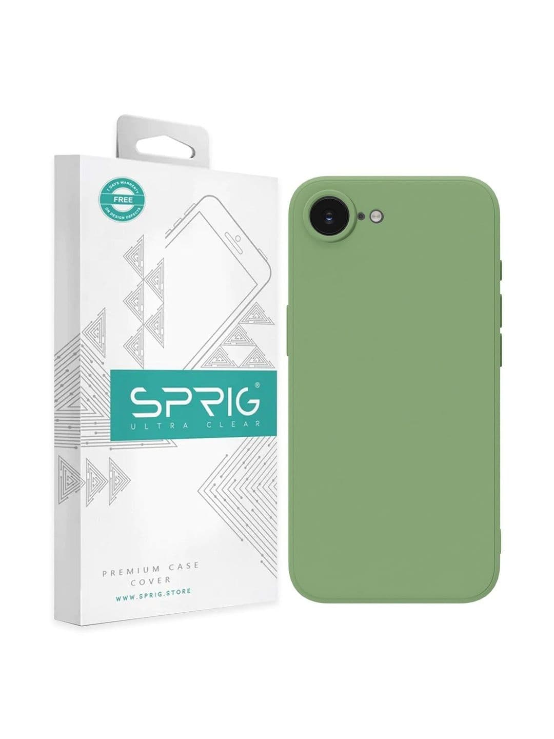 SPRIG Iphone 17e Tpu Matte Back Cover Mobile Accessories