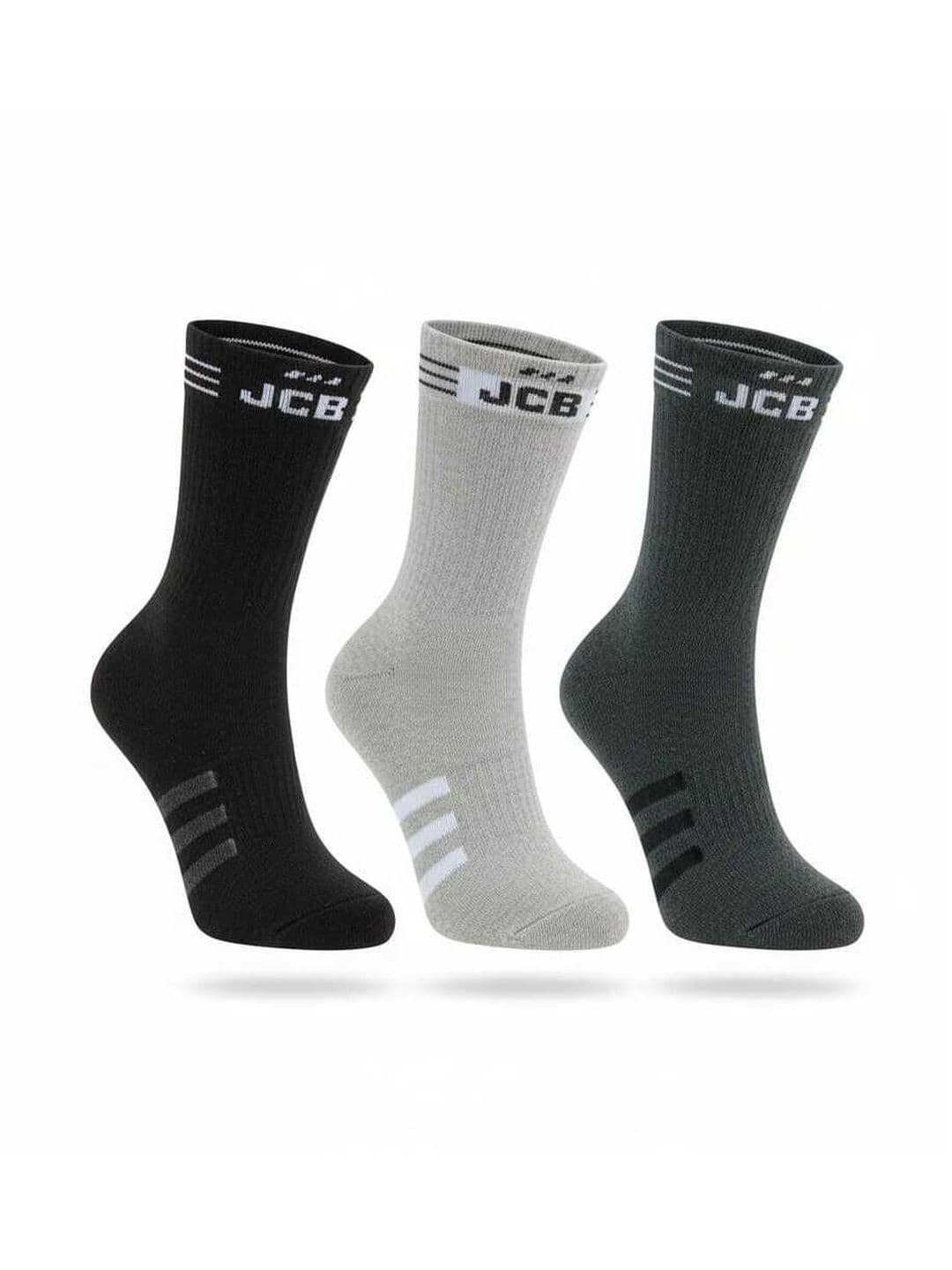 WILDEMARK Men Pack of 3 Cotton Assorted Socks - view 1