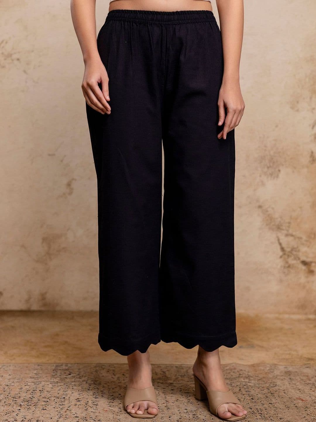 FERANOID Women Knitted Palazzos - view 1