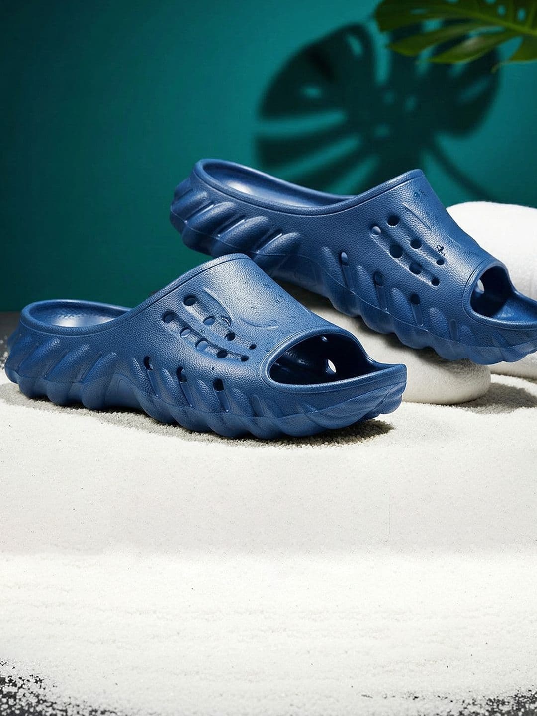 DOCTOR EXTRA SOFT Men Zigzag Sliders - view 1