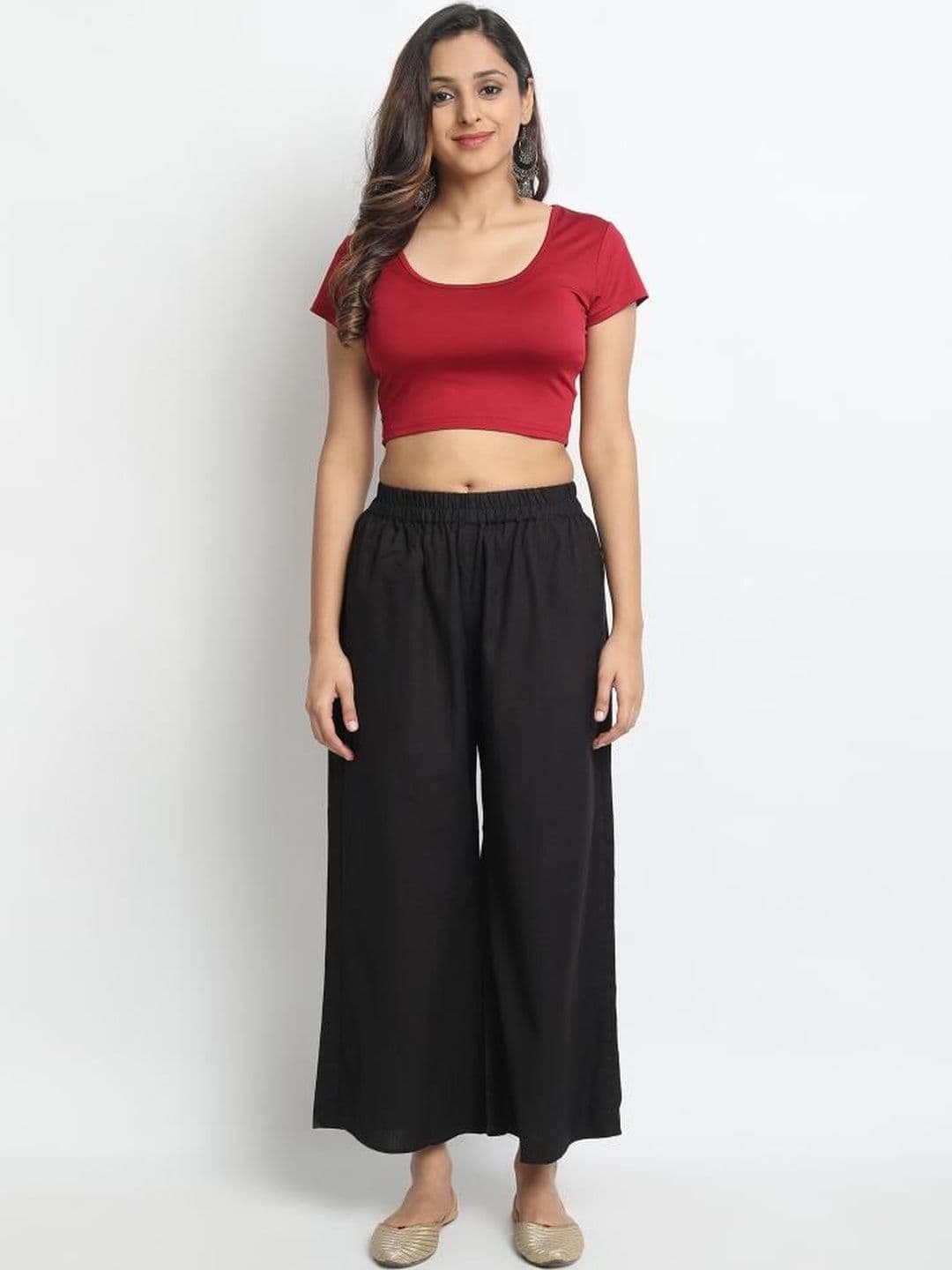 MOLCHA BY BABITA SINGH Women Flared Ethnic Palazzos - view 1