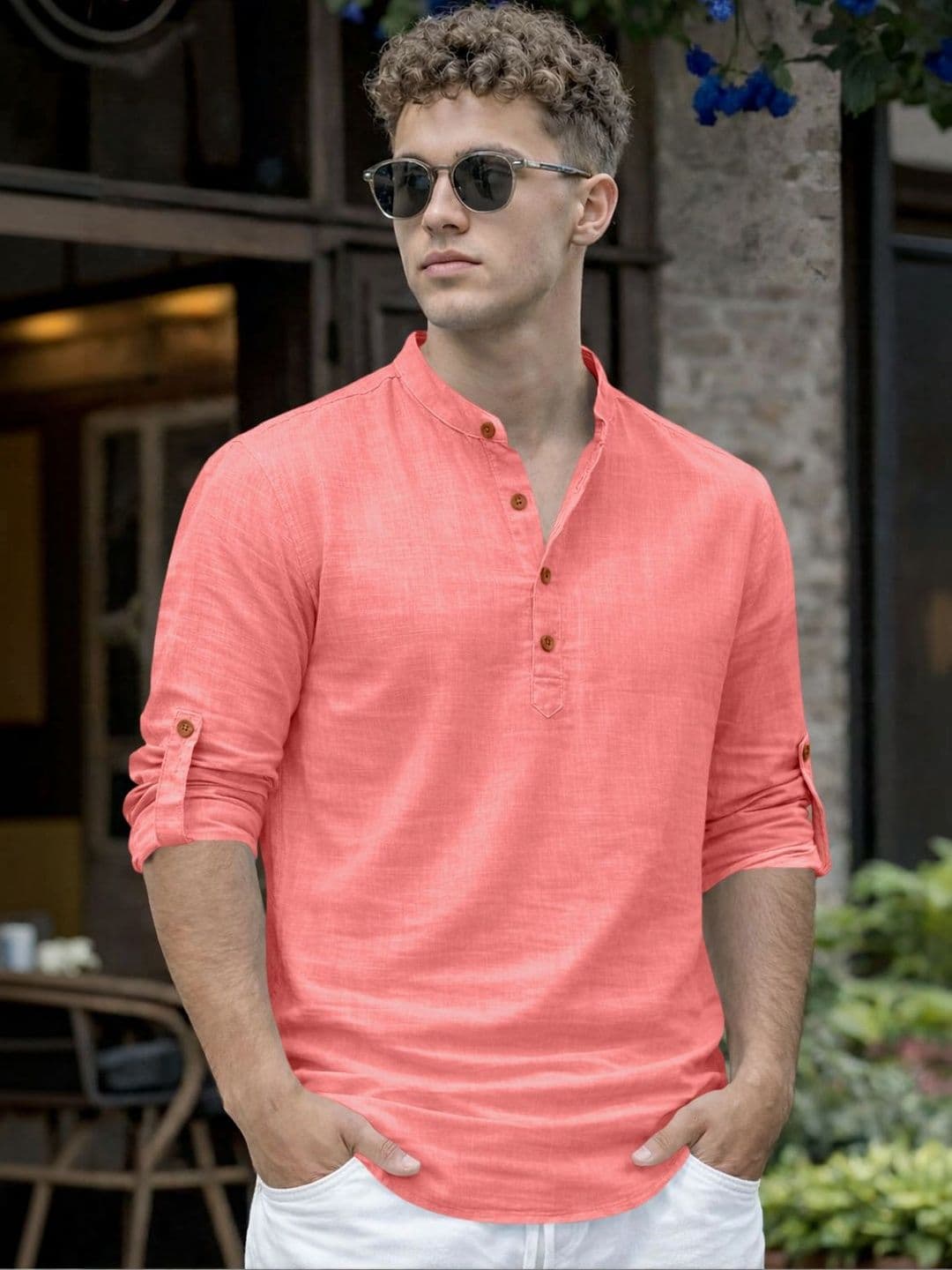 ZELINCO Men Cotton Kurta - view 1