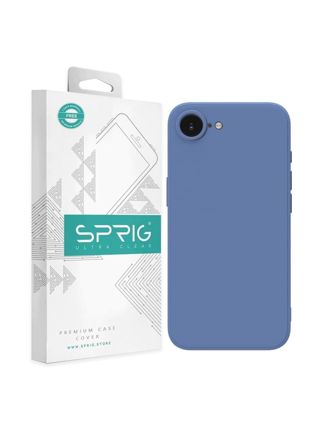 SPRIG Iphone 17e Tpu Matte Back Cover Mobile Accessories