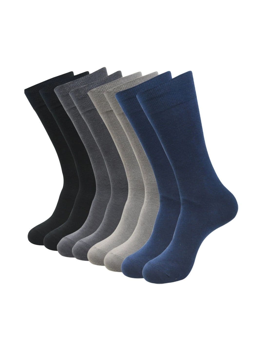 VAPINDIA Men Pack of 4 Cotton Calf Length Socks - view 1