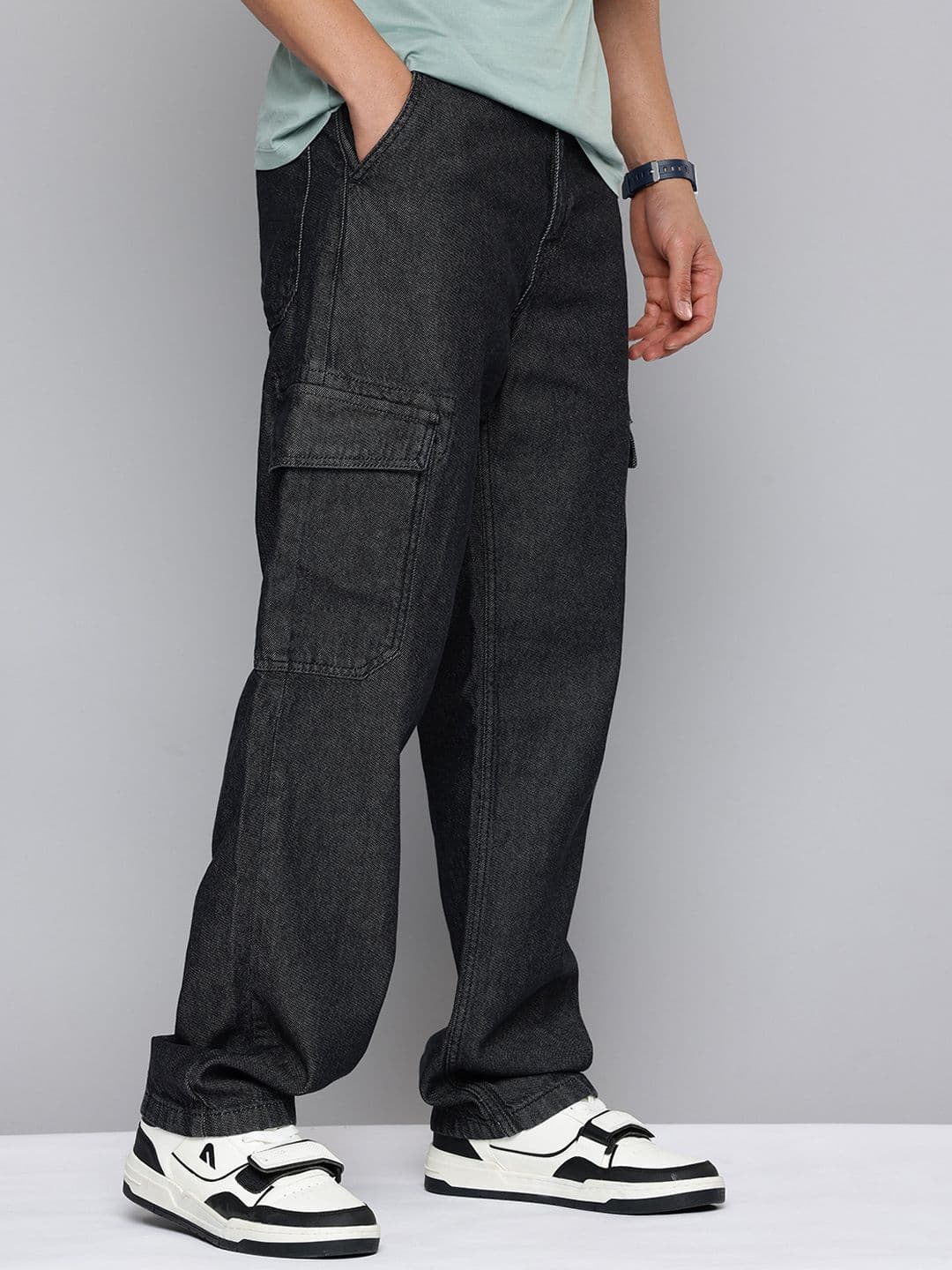 Levis Men 568 Loose Straight Fit Pure Cotton Jeans - view 1