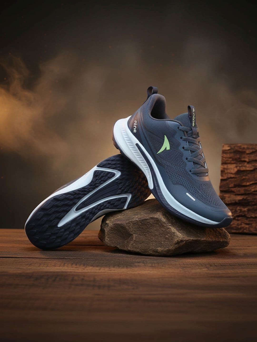 Nine Men Mesh Walking Non-Marking Shoes - view 1