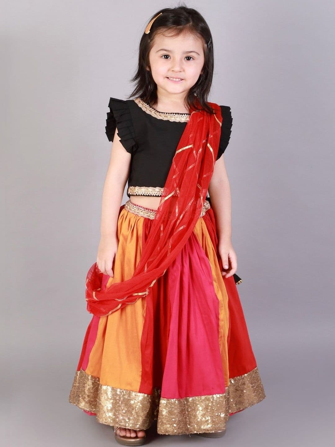 The Little Tales Girls Ready to Wear Lehenga & Blouse With Dupatta - view 1