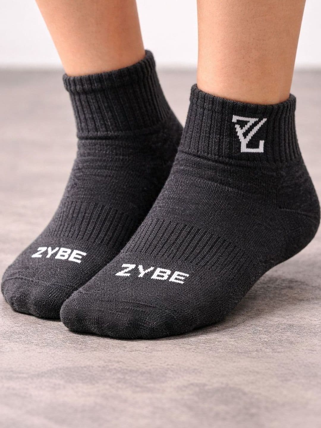 ZYBE Unisex Cotton Assorted Ankle Length Socks - view 1