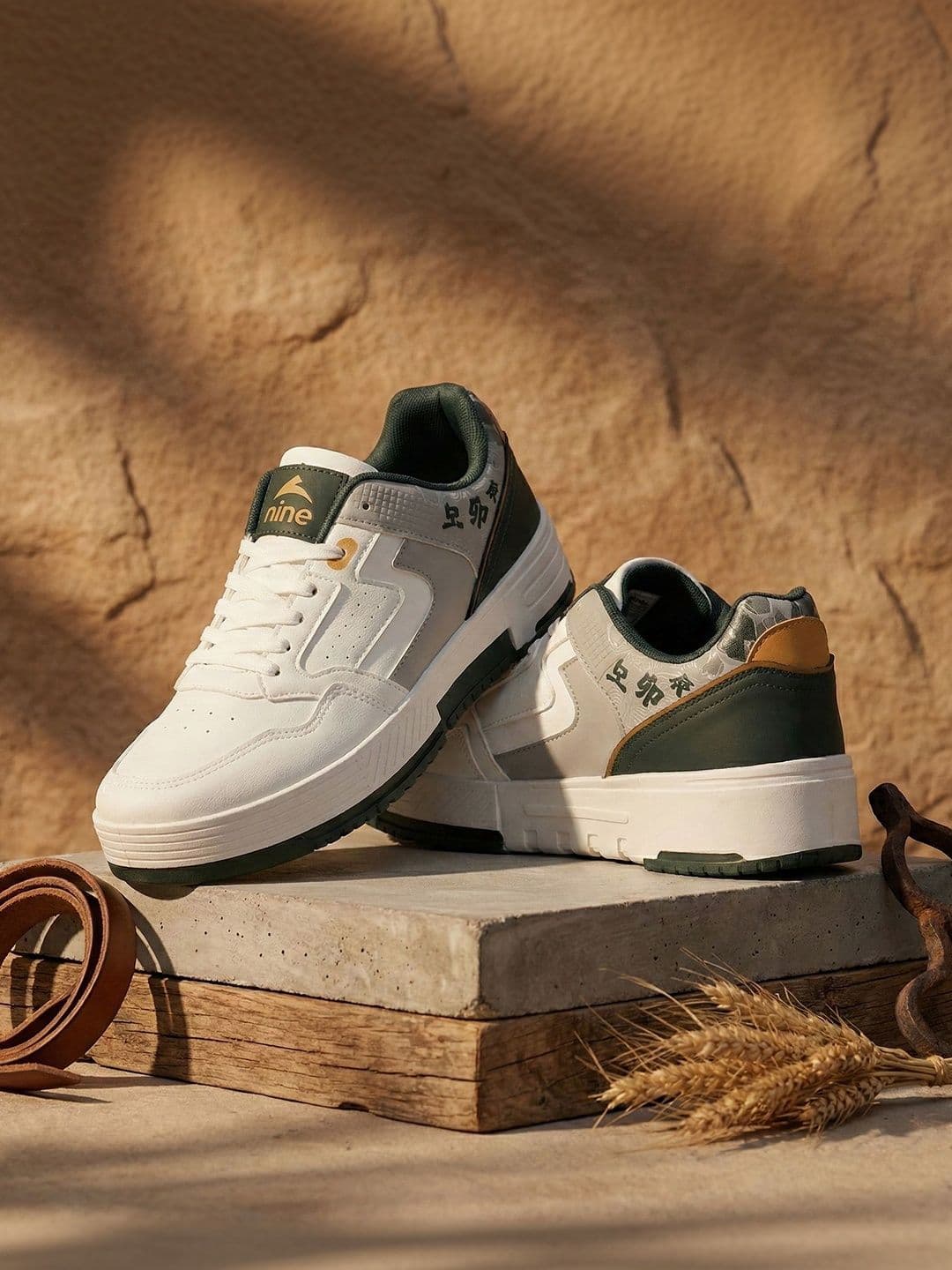 Nine Men Mesh Non-Marking Walking Shoes - view 1