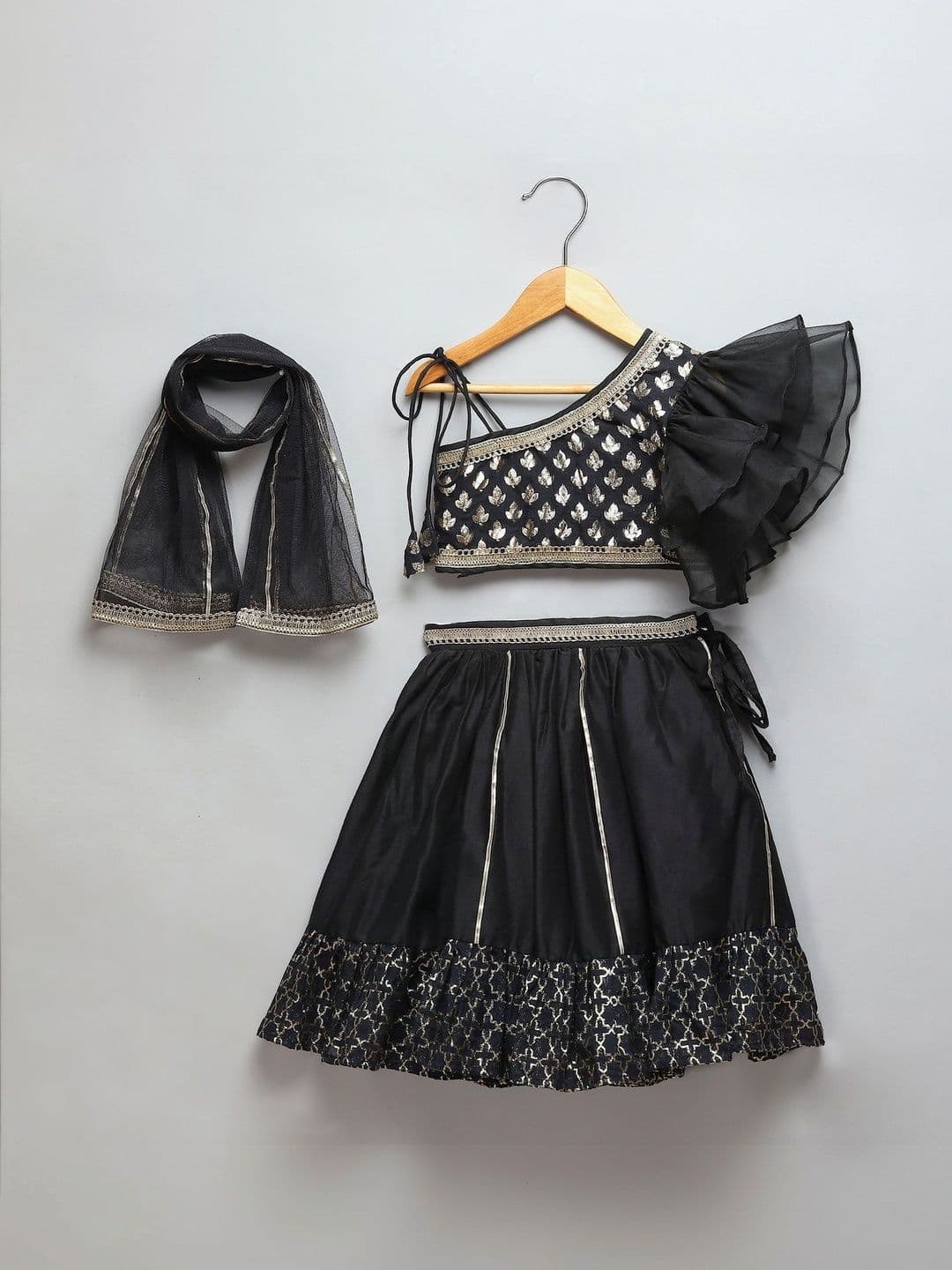 The Little Tales Girls Ready to Wear Lehenga & Blouse With Dupatta - view 1