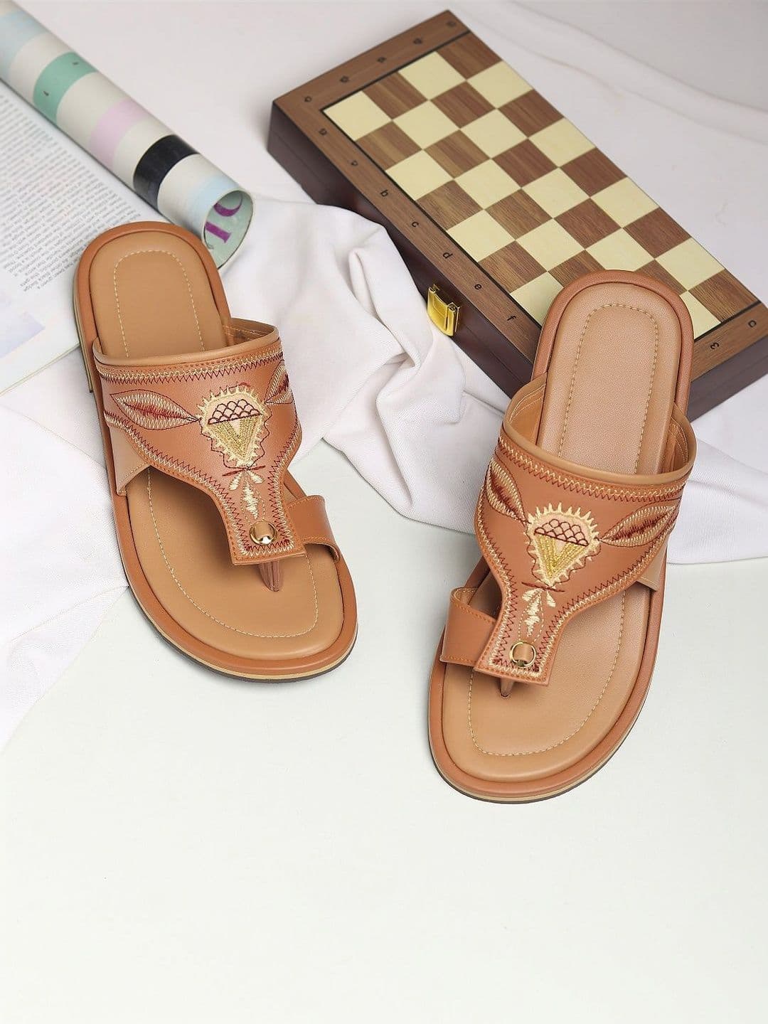 citaali Men Ethnic Comfort Sandals - view 1