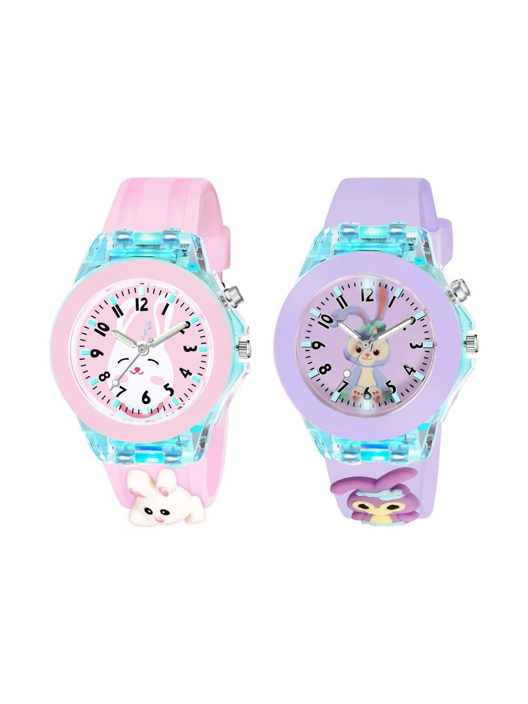 SELLORIA Kids Set Of 2 Stainless Steel Bracelet Style Straps Watch - view 1