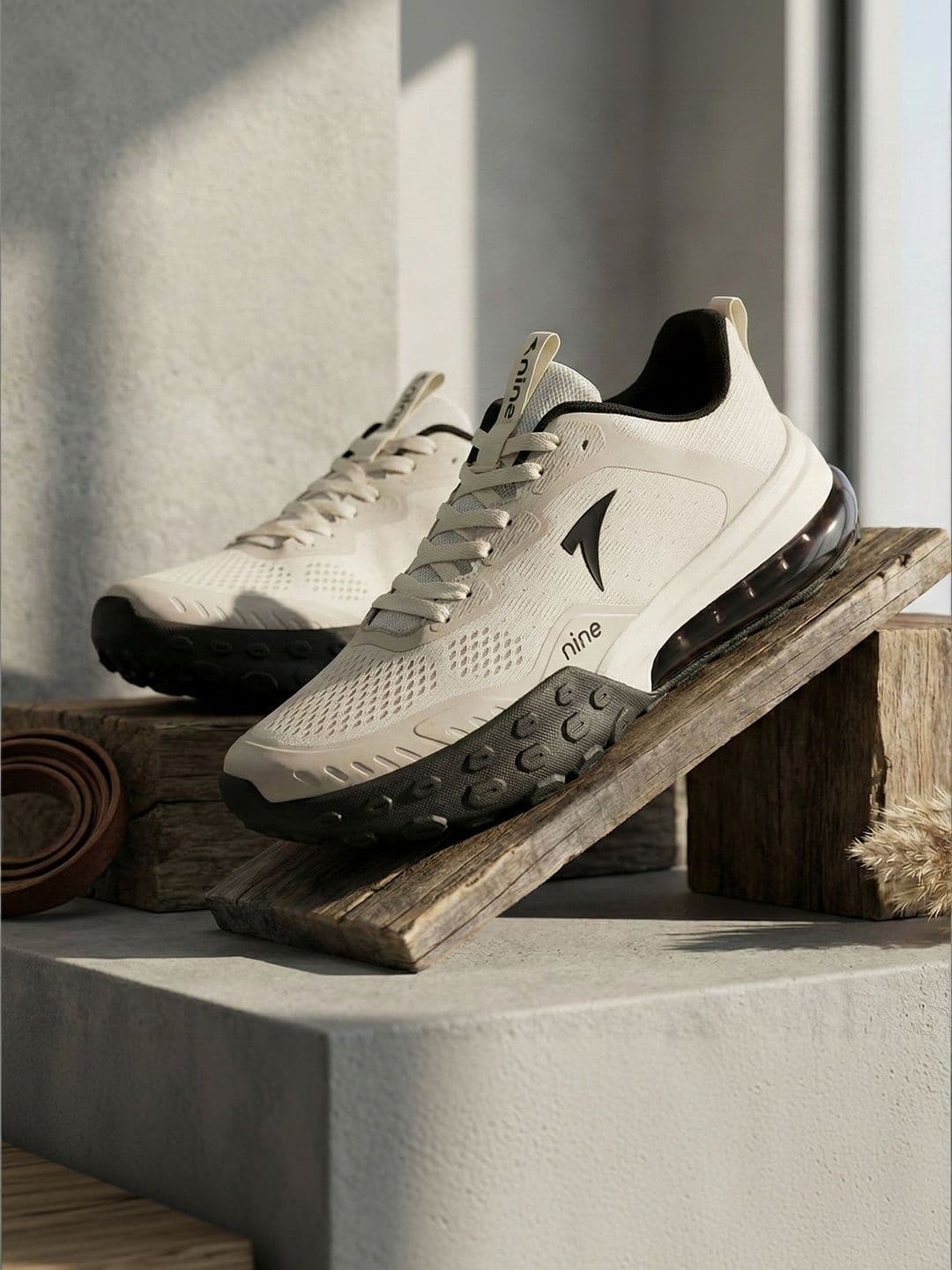 Nine Men Mesh Walking Non-Marking Shoes - view 1