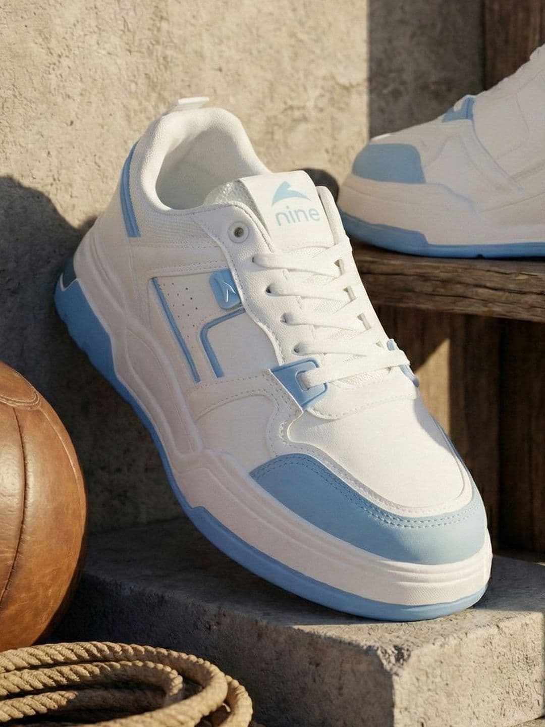 Nine Men Mesh Walking Non-Marking Shoes - view 1
