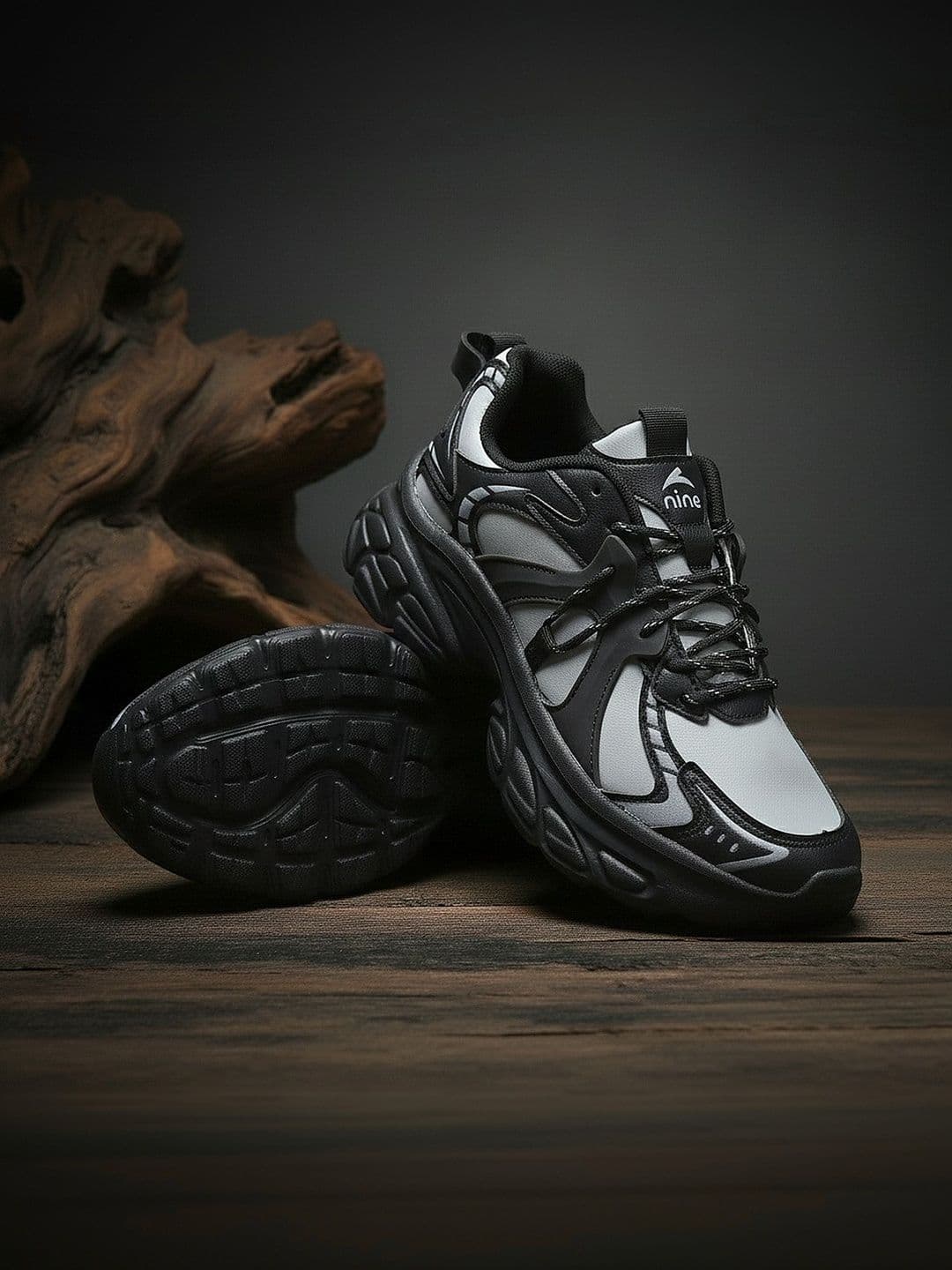Nine Men Mesh Walking Non-Marking Shoes - view 1