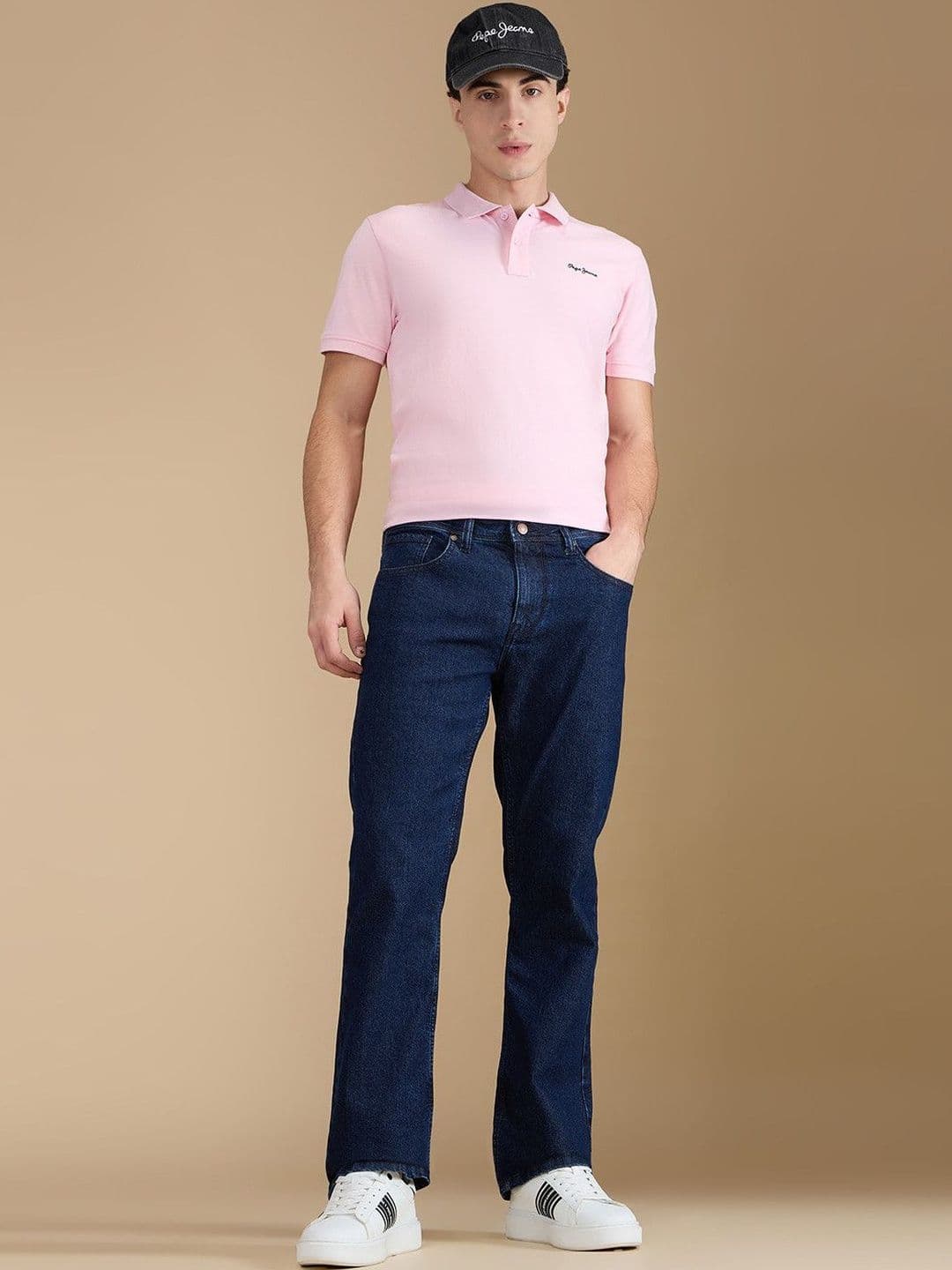 Pepe Jeans Men Bootcut Mid-Rise Light Fade Stretchable Jeans - view 1