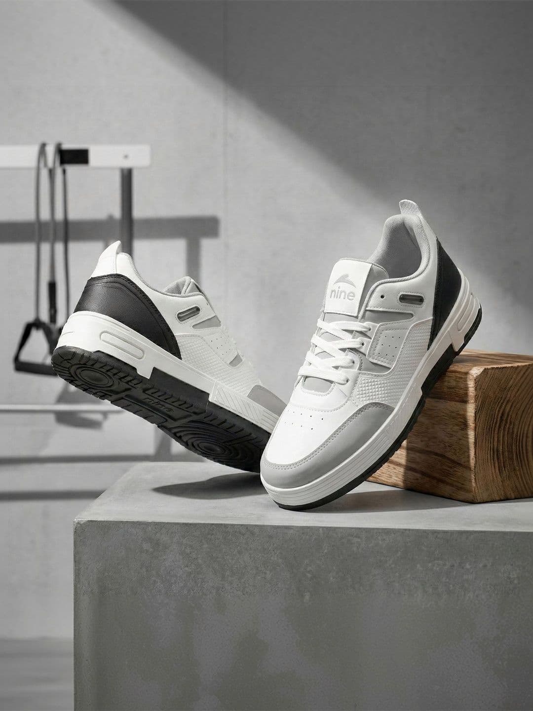 Nine Men Mesh Walking Non-Marking Shoes - view 1