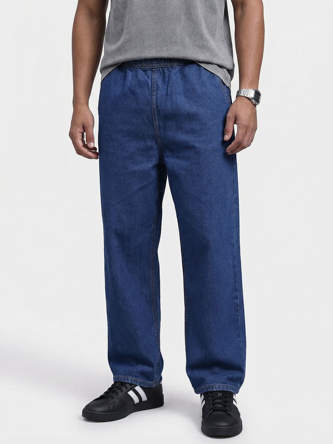 The Roadster Life Co. Men Pure Cotton Parachute Fit Joggers - view 1