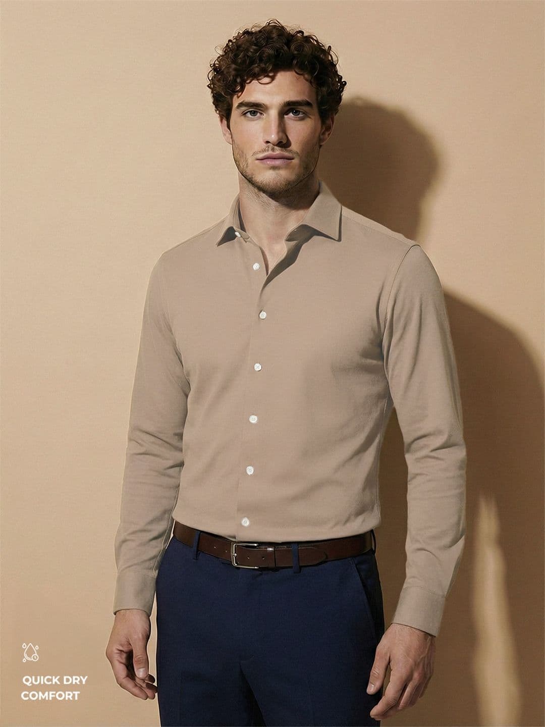 Van Heusen IQ Men Ultralight Breathable Coolmax Fiber Shirts - view 1