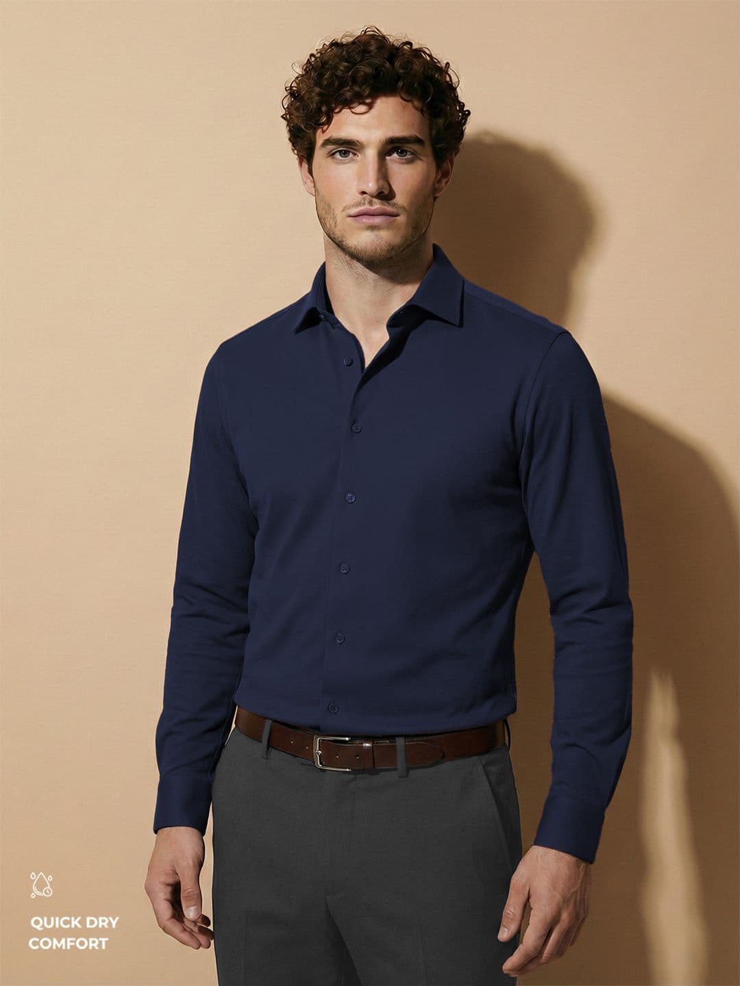 Van Heusen IQ Men Ultralight Breathable Coolmax Fiber Shirts - view 1