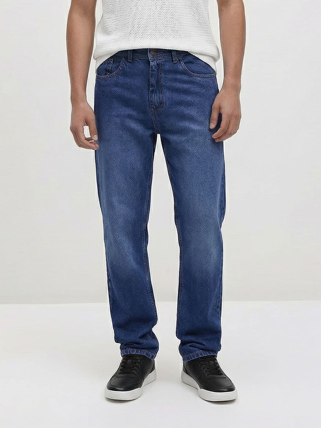 The Roadster Life Co. Men Light Fade Regular Fit Jeans - view 1