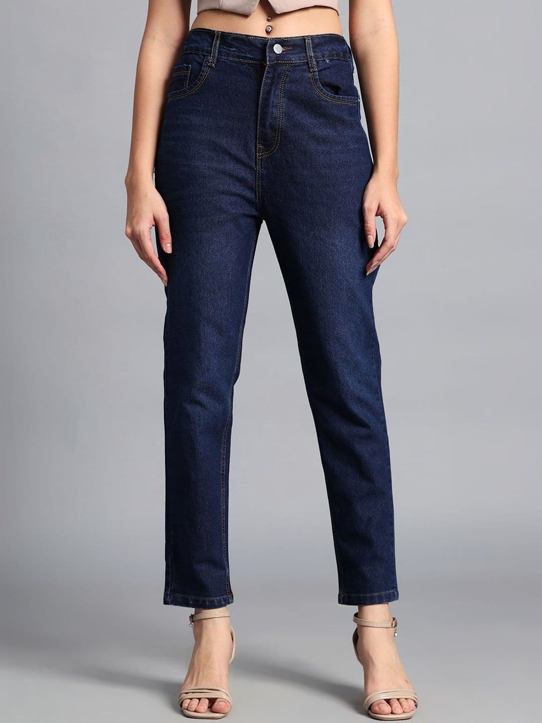 Mast & Harbour Women Slim Fit High-Rise Jeans - view 1