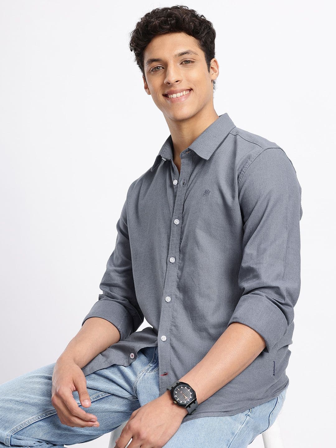 Aeropostale Cotton-Linen Casual Shirt - view 1