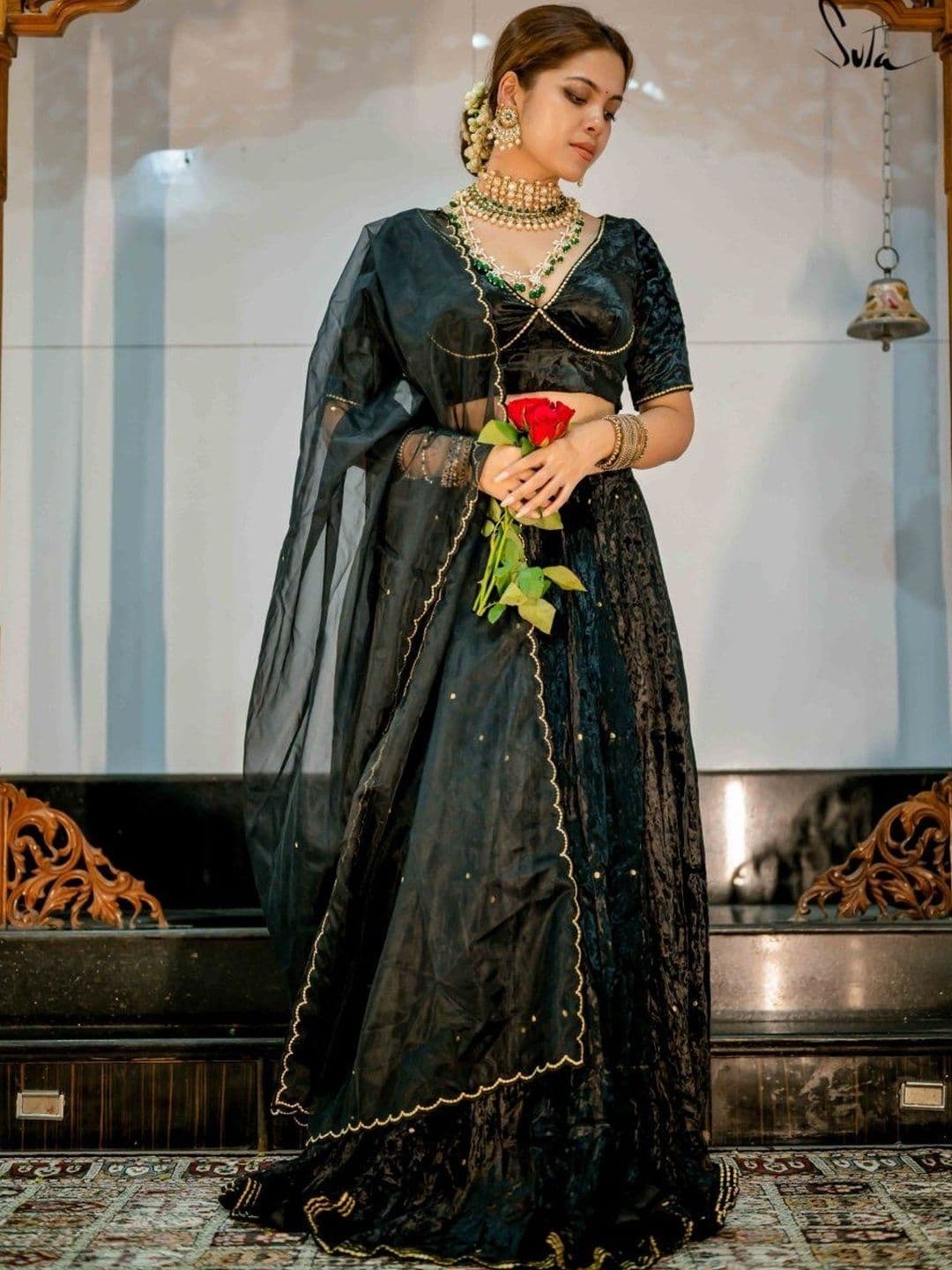Suta Ready to Wear Lehenga & Blouse With Dupatta - view 1