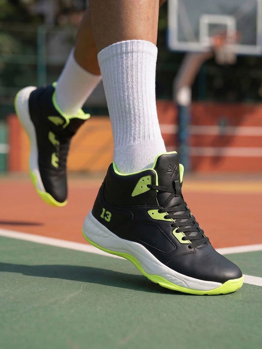 HRX by Hrithik Roshan Men Basketball Shoes - view 1
