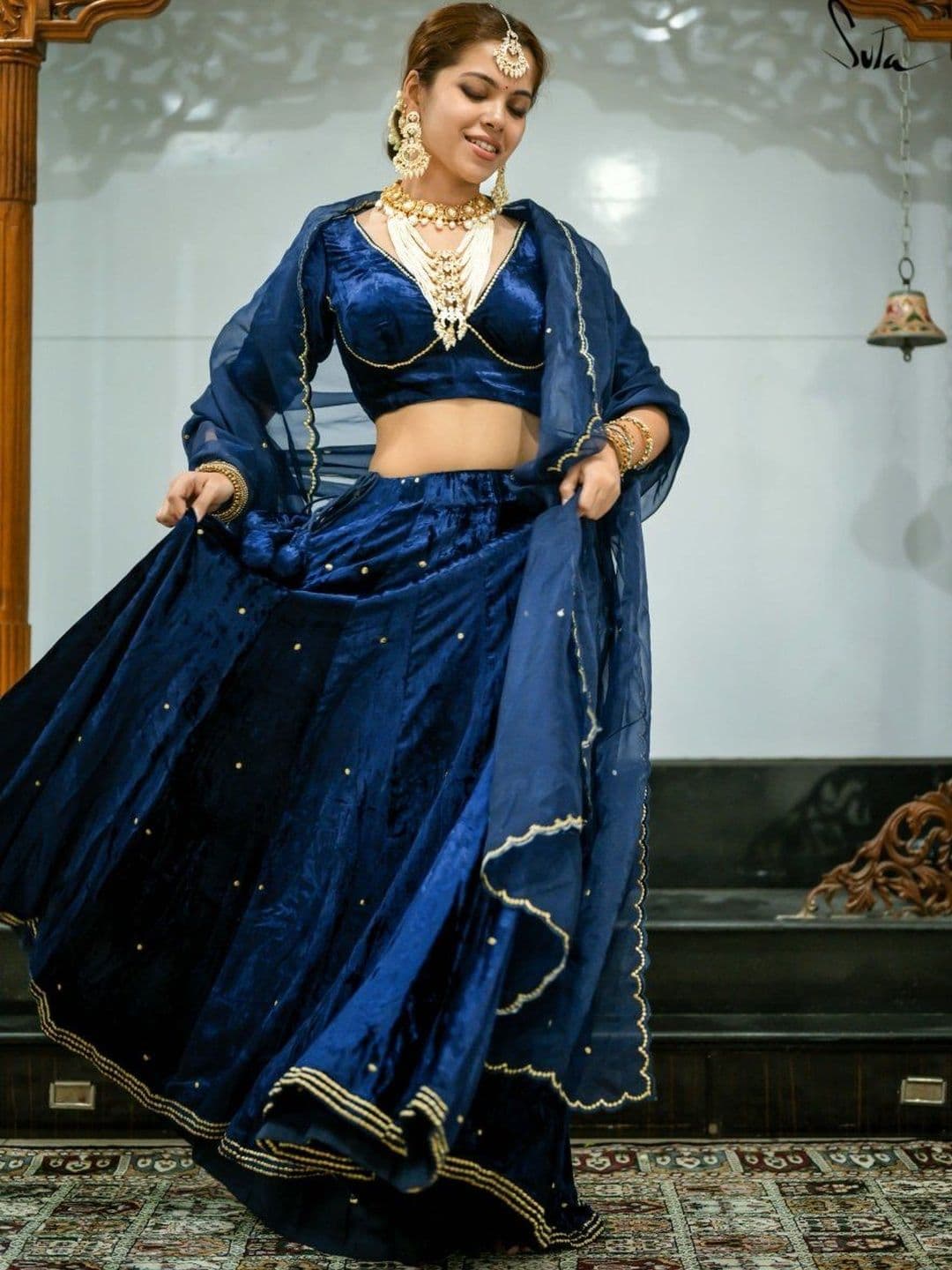 Suta Ready to Wear Lehenga & Blouse With Dupatta - view 1