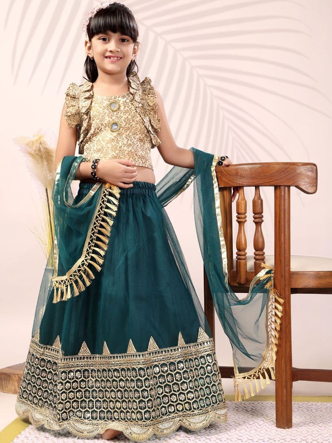 BAESD Girls Ready to Wear Lehenga & Blouse With Dupatta - view 1